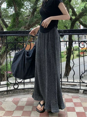 Lunivop  Black Sequin Slim Long Skirt Women High Waist Luxury Elegant Fashion Streetwear Y2k Maxi Skirt Glitter Ladies Long Skirt
