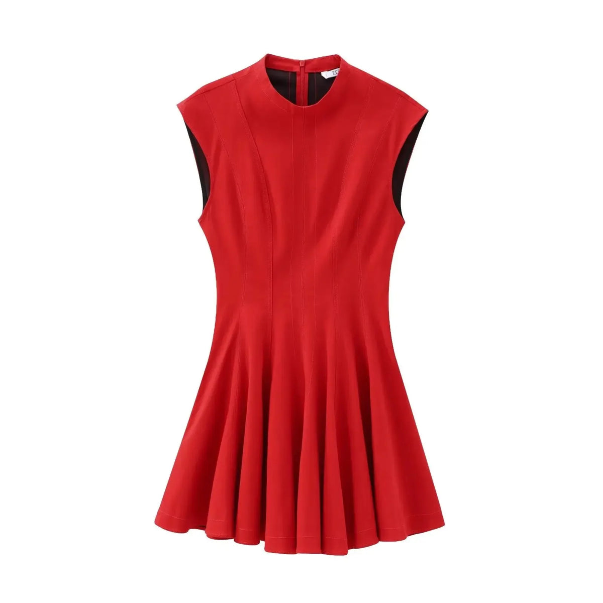Lunivop  Sexy Ruffles Mini Party Dress Women Sleeveless A-Line Chic Evening Club Dress Fashion Y2K Girl Street Vestidos