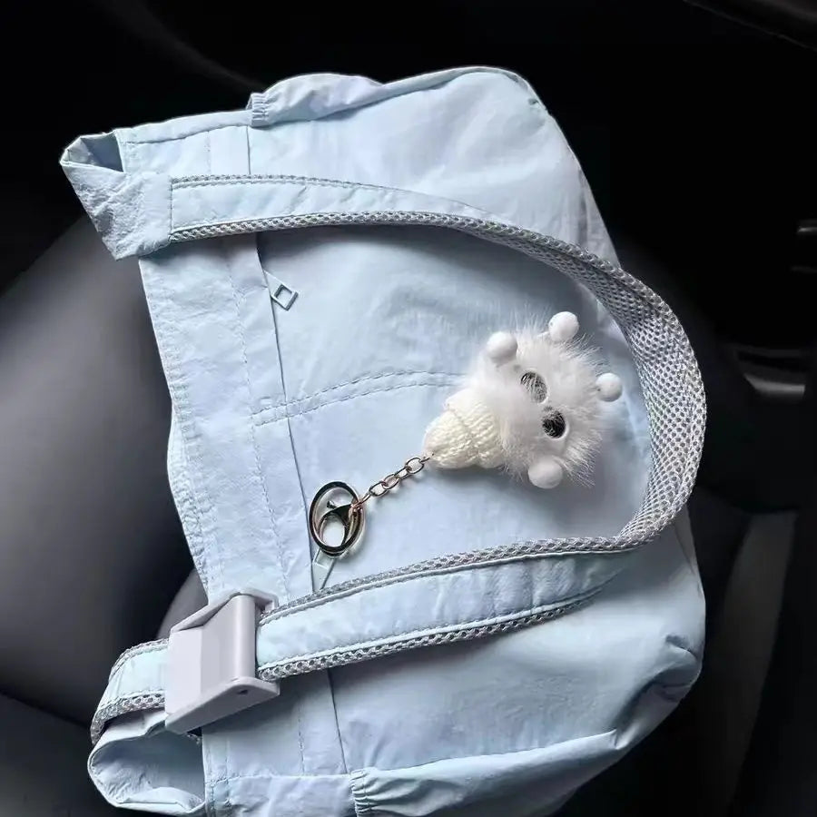 Lunivop  Japanese Harajuku Lightweight Crossbody Bag Women Multi Pocket Large Capacity Shoulder Bag Ladies Solid Color Waterproof Bag New