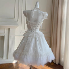 Lunivop  Fashion Women Dress Short Sleeve Strapless Lace Patchwork Female Summer Party Dresses New Tide