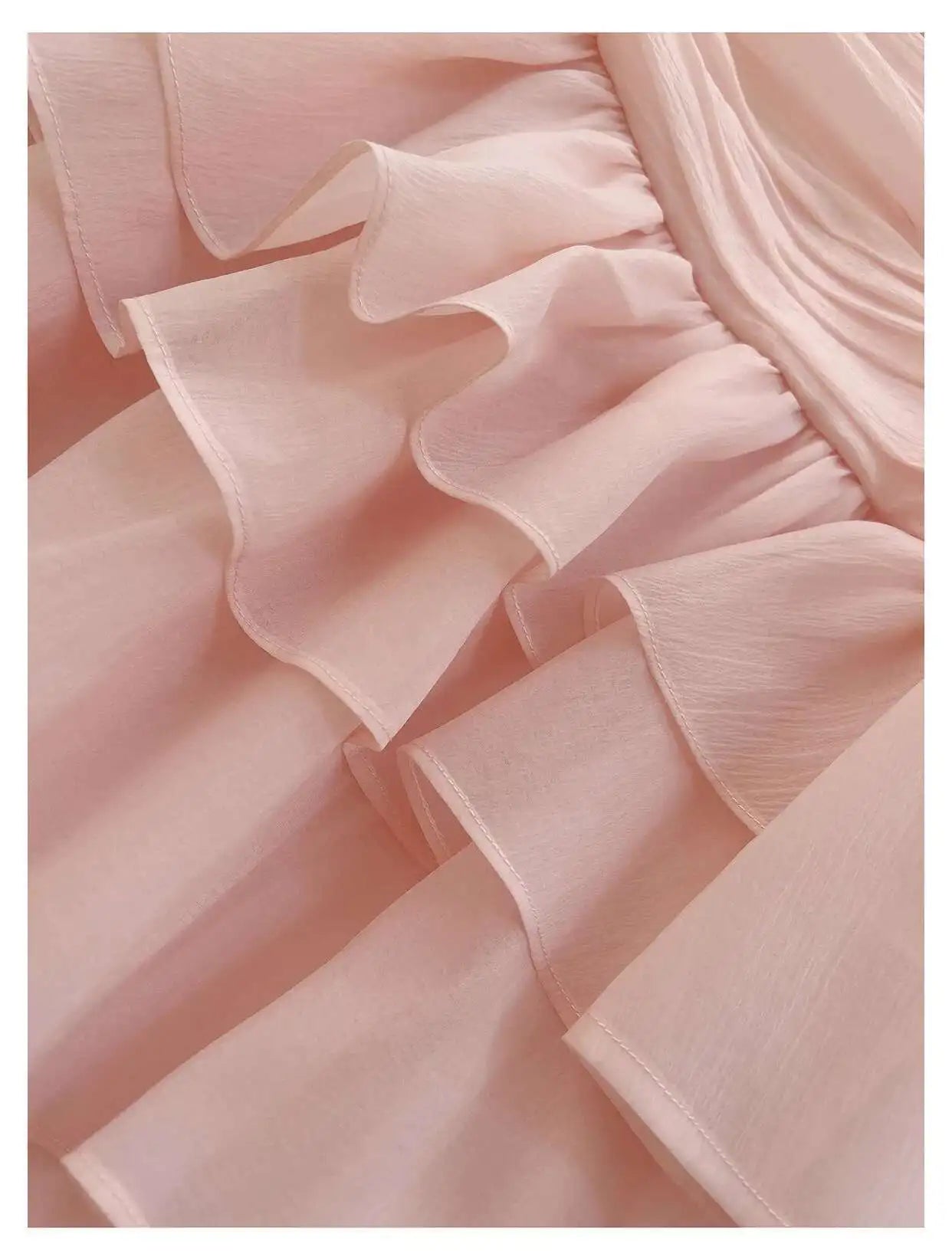 Lunivop Solid Ruffled Design Women's Dresses Slash Collar High Waist Long Sleeve Elegant Dress Female Autumn 2025 New