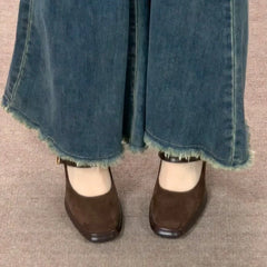 Lunivop  Vintage Thick High Women Mary Jane Shoes Banquet Party Buckle Strap Pumps New Spring Autumn Women's Elegant Dress Shoes
