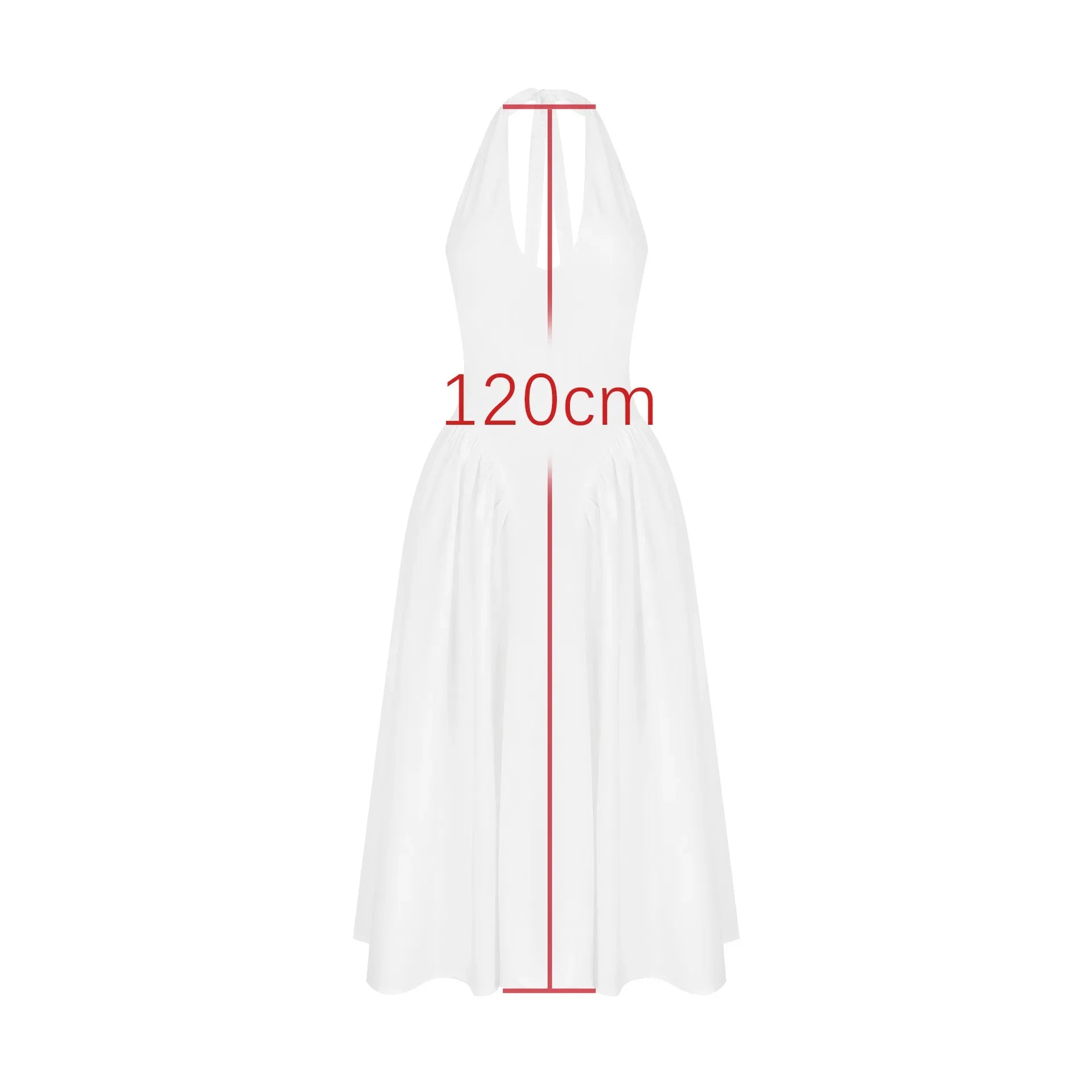 Lunivop Summer Maxi Dresses for Women 2024 New in Halter White Party Dresses Sexy Casual Backless Long Dresses Flare Bottom