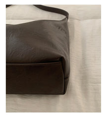 Lunivop  Korean Tote One Shoulder Large Bags for Women in Winter New Retro Large Capacity Underarm Bag