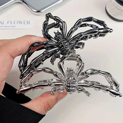 Lunivop  Punk Halloween Spider Skeleton Hand Hair Claw Clips for Women Metal Shark Clamp Gothic Crab Holiday Hair Accessories Girls