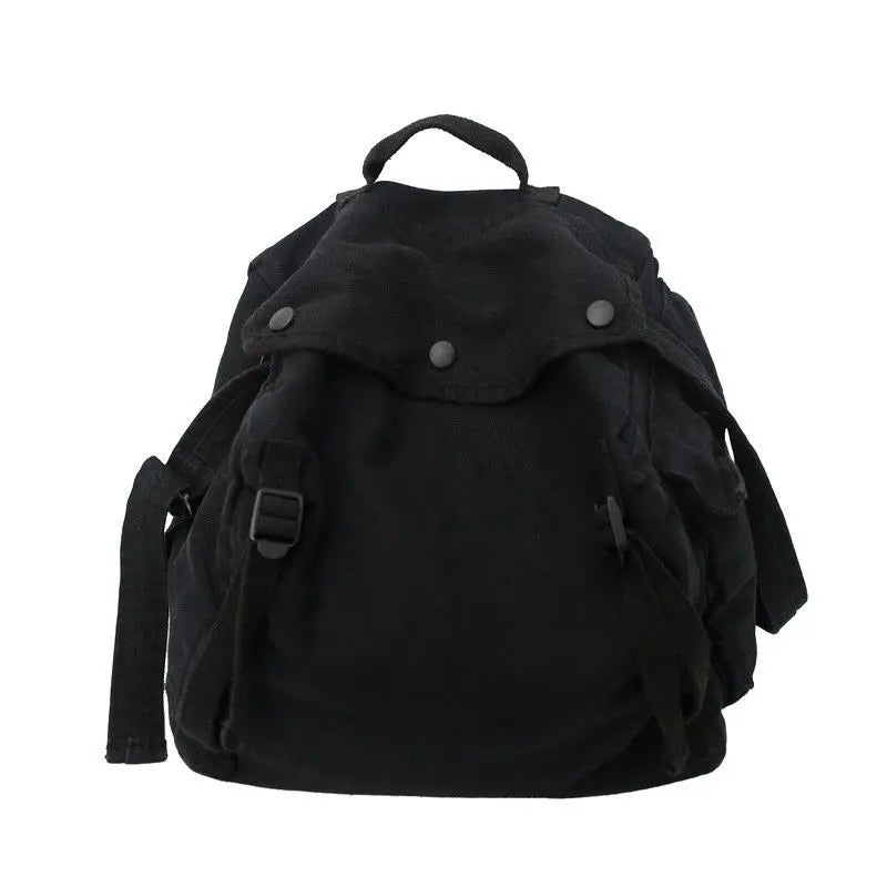 Lunivop  Korean Retro Washed Canvas Shoulder Bag Women's Vintage Handbag Casual Cloth Bags
