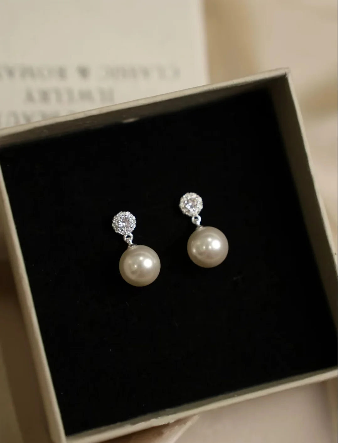 Lunivop Classic Elegant Pearl Drop Dangle Earrings Fashion Jewelry Party Women's Sweet Accessories Gift