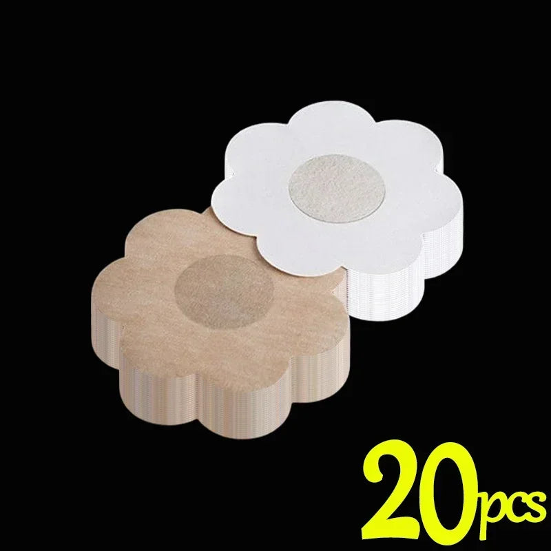 Lunivop 2-100PCS Invisible Nipple Cover Sticker Women Sexy Safety Breast  Pad Lift Tape Self-Adhesive Disposable Chest Pasti Bra Padding