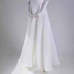 Lunivop  White Luxury Satin Looked Wedding Dresses for Bride Women Eelegant Sexy Strapless Long Prom Party Evening Dress Vestidos