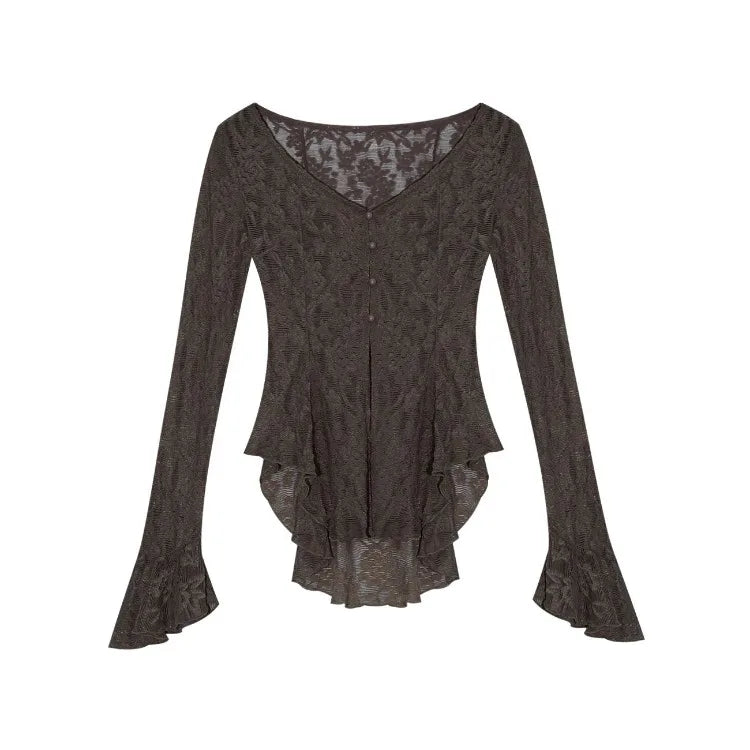 Lunivop  Vintage Long Sleeve Slim Fit Cardigan Coat Women+ Sexy Slim Fit Bottoming Camisole Vest 2025 Summer New Two Piece Sets