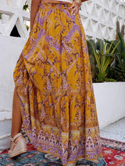 Lunivop  New Fashion Long Skirts for Women Bohemian Loose Beach Skirt Summer Elegant Sweet Clothing