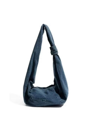 Lunivop  Autumn Winter New Retro Crescent Bags Korean Niche INS Large Capacity Denim Crossbody Hobos Bag black bag tote bag