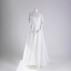 Lunivop  White Luxury Satin Looked Wedding Dresses for Bride Women Eelegant Sexy Strapless Long Prom Party Evening Dress Vestidos