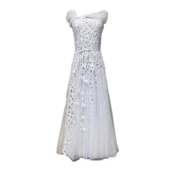 Lunivop Fashion Solid Color Lace Dress Women's Strapless Hollow Out A Line Dresses 2025 Summer New Tide