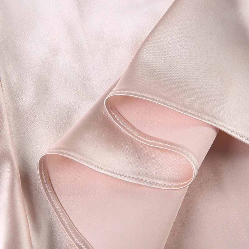 Lunivop  Kawaii Bandage Lace Pink Camisole Women Sexy Sweet Patchwork Satin Crop Tops with Slit Summer y2k Vintage Tank Tops Cute