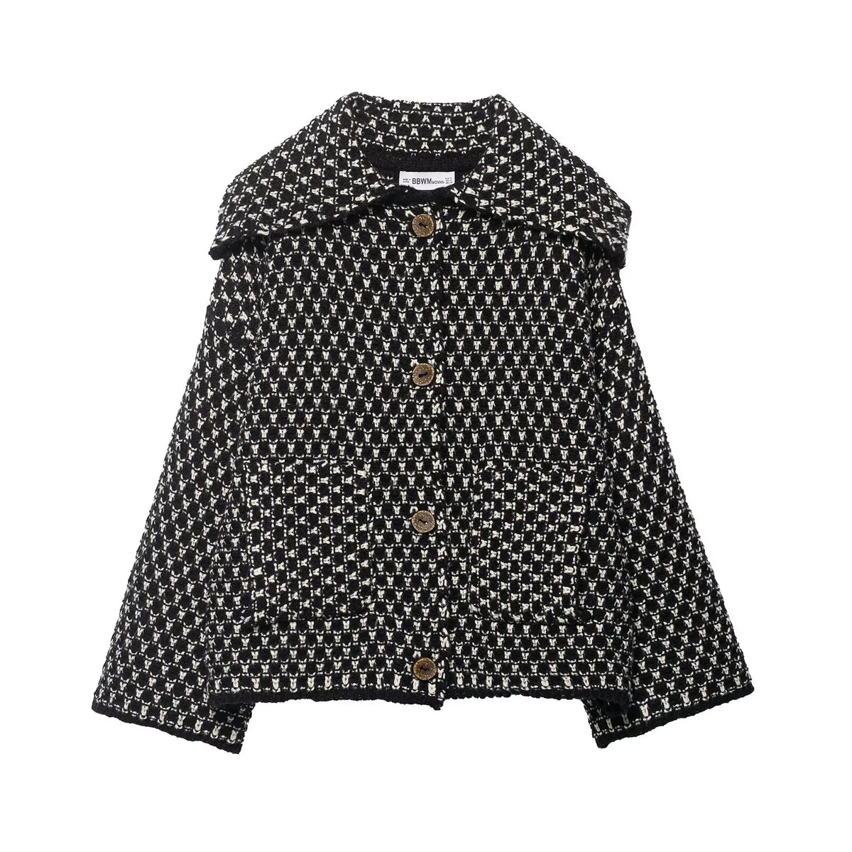 Lunivop  Chic Fashion Knitted Jackets for Women Autumn Winter Long Sleeve Single-Breasted Short Coats High Street Casual New Jackets