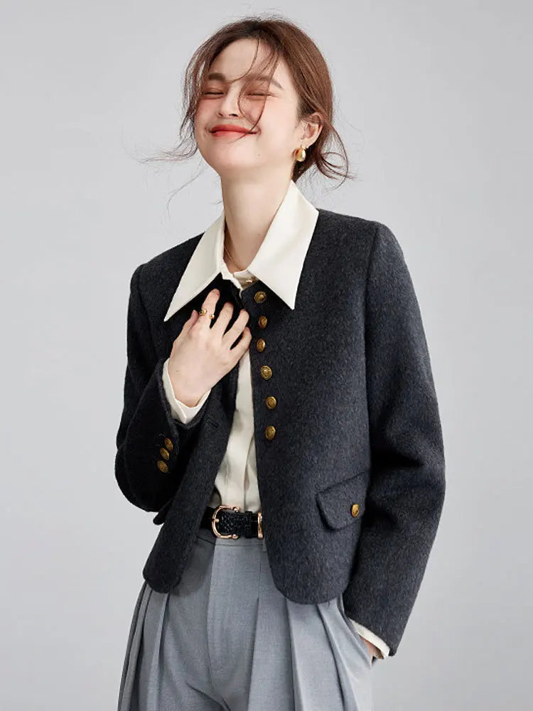 Lunivop Winter Women's Wool Double-faced Coat in 2025