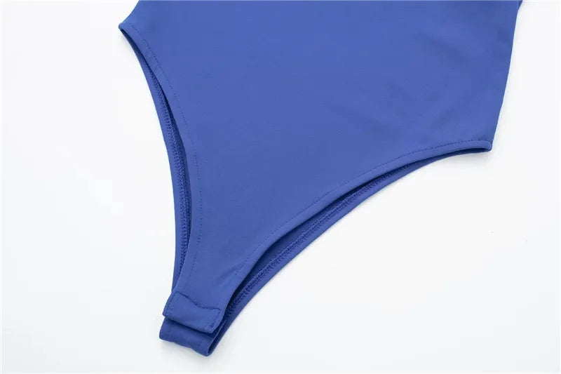 Lunivop 2025 Black Woman Body Square Neck Sleeveless Bodysuit Women Blue White Sexy Tight Bodysuit Lingerie Bodycon Summer Tops