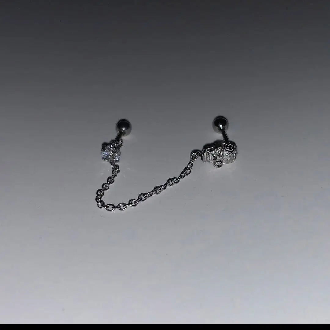 Lunivop Sweet Cool Stainless Steel Cross Moon Piercing Cartilage Stud Earrings for Women Girls Hiphop Punk Party Cosplay Jewelry