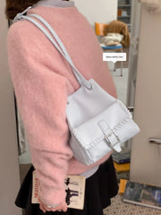 Lunivop  Versatile Bucket Crossbody Bags Korean Spring Underarm Bag for Women