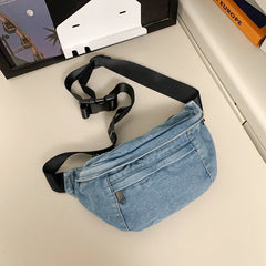 Lunivop Breast Bag, Trendy And Versatile For Women, Large Capacity Single Shoulder Crossbody Bag, Outdoor Leisure And Simple Backpack