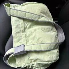 Lunivop  Japanese Harajuku Lightweight Crossbody Bag Women Multi Pocket Large Capacity Shoulder Bag Ladies Solid Color Waterproof Bag New