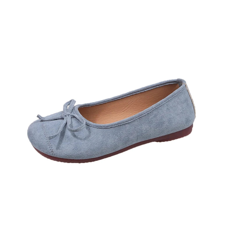 Lunivop  Autumn Women Flat Shoes Fashion Candy Color Ladies Casual Ballerinas Shoes Round Toe Shallow Casual Slip on Blate Shoe New Woman