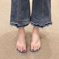 Lunivop  Woman Slippers Transparent Soft Slides H Sandal Non Slip Casual Sandals Wholesale On Promotion Shoe Luxury Shoes for Women