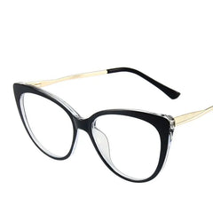 Lunivop  Fashion Cat Eye Optical Glasses Frames Women Vintage Clear Lens Optical Eyeglasses Frame Prescription Spectacle Frames