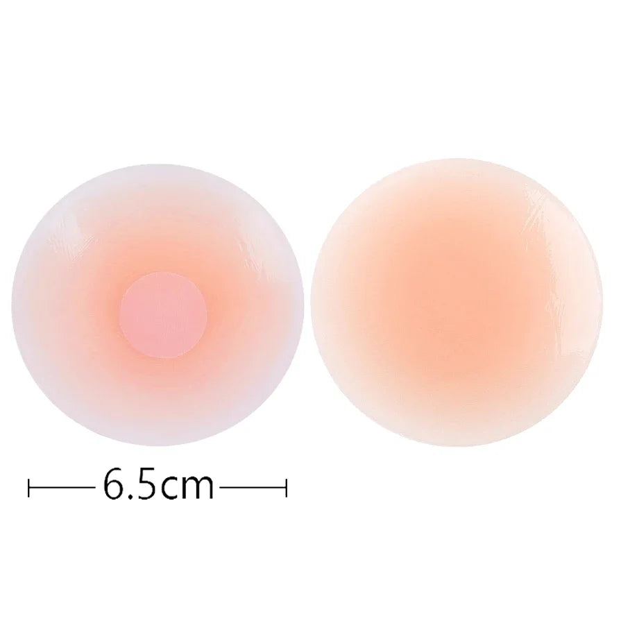 Lunivop Silicone Nipple Cover Reusable Women Adhesive Invisible Lift Up Bra Stickers Bra Breast Petals Pasty Pad Strapless Sticky Bras