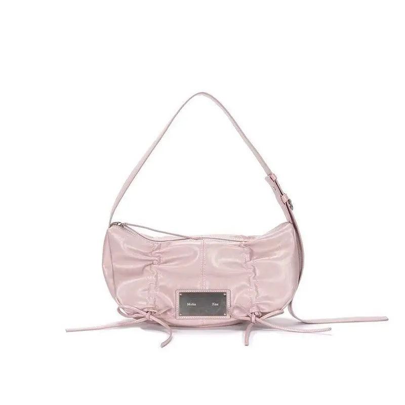 Lunivop   Wild  Knot oulder Bag Dstring Crossbody  Bag for Women Daily Use Polyester Material Summer 2024 Sle