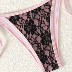 Lunivop  Sexy Lace Bikini Set Swimsuit