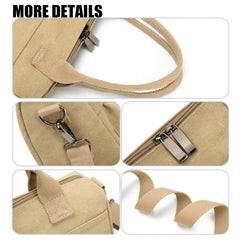 Lunivop  Original Canvas Bag, Shoulder Bag, Crossbody Bag, Women's Handbag, Briefcase, Business Commuter Ol Style, Work, College Student Bag, Shopping, Phone Bag, Coin Purse