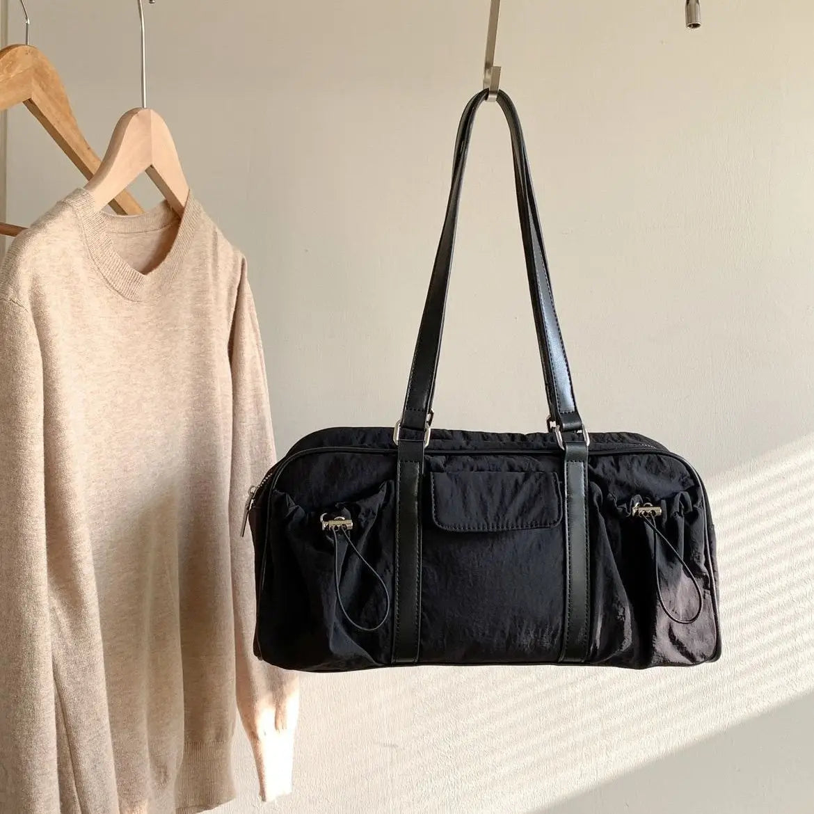 Lunivop   Nylon Underarm Bag Women's Large Capaci Sport Pillow Single oulder Bag Trendy Handbag Spring Summer New Sle Versatile