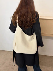 Lunivop  New Large Capacity Commuting Shoulder Crossbody Bags for Women Niche Woolen Bag