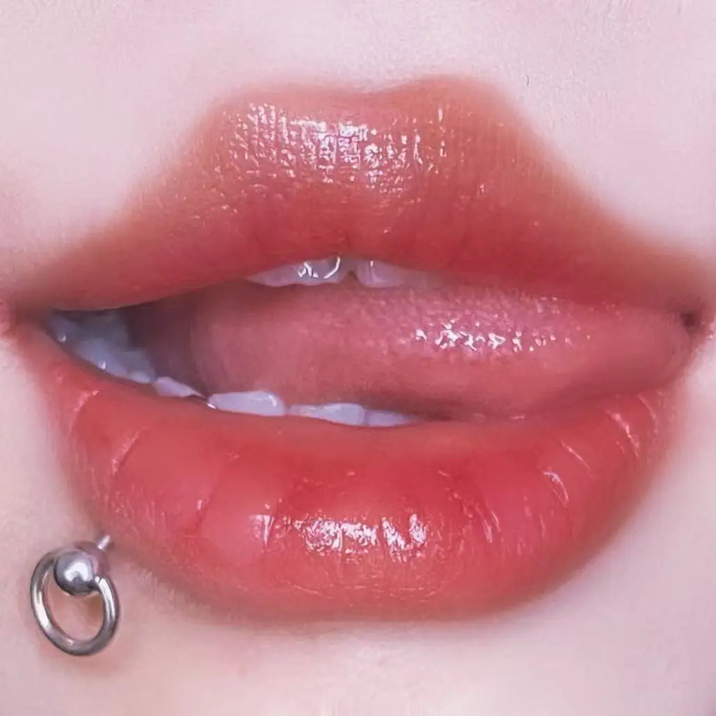 Lunivop  1PC 316L Surgical Steel Labret with Slave Ring Ball Lip Stud Ear Cartilage Tragus Helix Earring Daith Lobe Body Piercing Jewelry