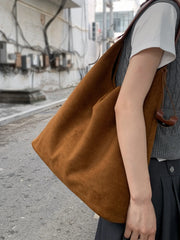 Lunivop  Korean Tote Large Capacity Bag Retro Niche Underarm Bags for Women Autumn Winter New