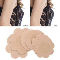 Lunivop 10/100pcs Women Nipple Cover Self Adhesive Lift Up Breast Petals Lady Invisible Bra Sticky Chest Nipple Shield Pad Bra Accessory