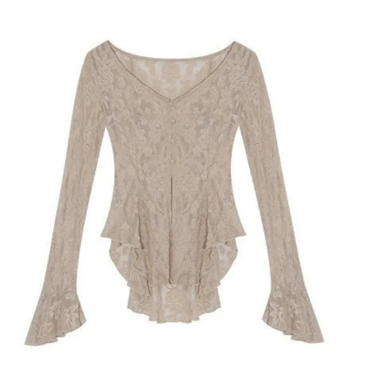 Lunivop  Vintage Long Sleeve Slim Fit Cardigan Coat Women+ Sexy Slim Fit Bottoming Camisole Vest 2025 Summer New Two Piece Sets