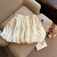 Lunivop  Polka Dot Bud Casual Femme Pantalones Ball Gown Short Korea Chic Shorts for Women Slim Exquisite Elegant Casual Pantalon