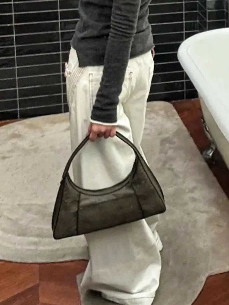 Lunivop White Striped Wide Leg Women Jeans Vintage High Waist 2000s American Style Straight Denim Pants Baggy Streetwear Casual