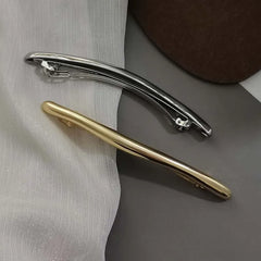 Lunivop  New Fashion Metal One Word Clip Hairpin Women Elegant Ponytail Clip Side Bang Horsetail Hairpin Barrettes  Accessories