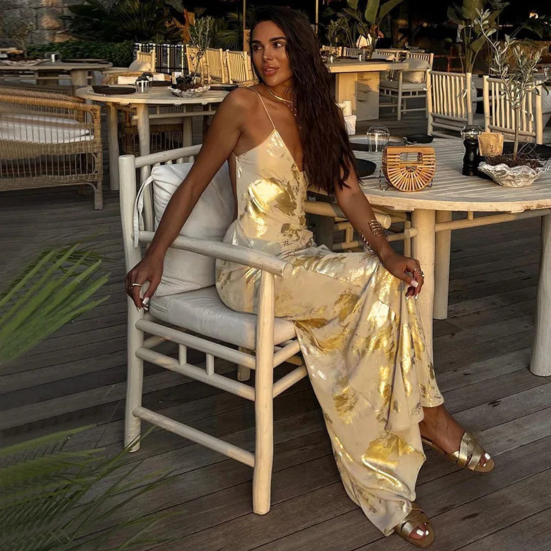 Lunivop Distressed Vintage Backless Pleated Open Back Women'S Dresses Y2K Elegant Evening Party Wholesale Prom Ladies Clothing