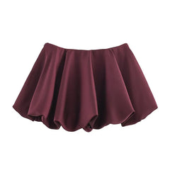 Lunivop  Chic Fashion Lantern Mini Skirts Two Piece Sets For Women New Sling Crop Tops Women's Suits New Elegant Woman Outfits ﻿ ﻿