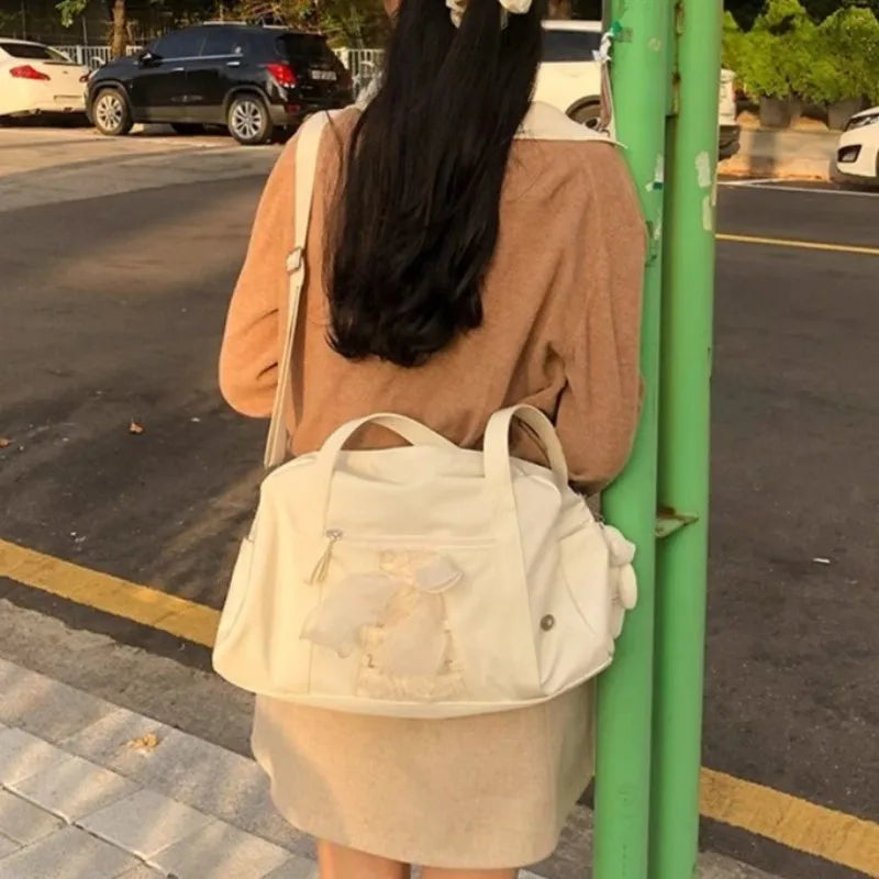 Lunivop Sweet Cool Pink Shoulder Bags Purse Women Hot Girls Bow Chic Y2k Handbag Female Large Capacity Messenger Bag Aesthetic