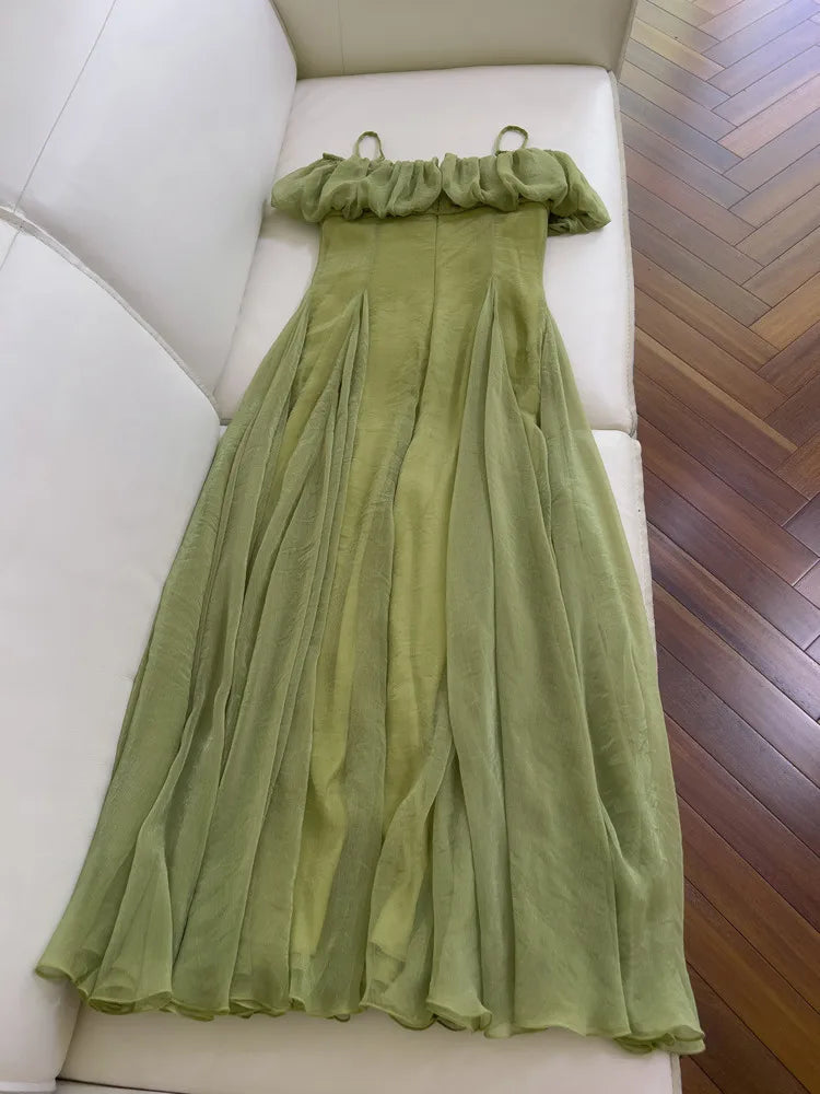Lunivop Fashion Solid Color Casual Dress Women Sleeveless Waist Retraction A Line Dresses Summer New Tide