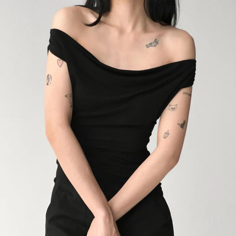 Lunivop Camis and Tanks Women Sleeveless Swing Collar Backless Tie Back Ruched Top Summer Ladies Daily Outfit
