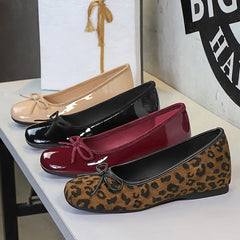 Lunivop  Women Lovely Wine Red Bow Design Round Toe Scarpins Female Fashion 4cm Increased Internal Shoes Lady Comfortable Slip-On Pumps
