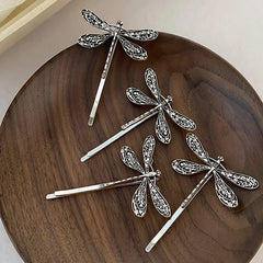 Lunivop  2Pcs/Set Fashion Vintage Dragonfly Barrettes Hairpin Hair Clips For Women Girls Headwear Bangs Side Hair Accessories