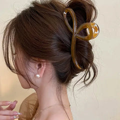 Lunivop  Elegant Jelly Color Bow Hair Claw For Women Girls Sweet Hair Ornament Back Headband Hair Clips Hairpin Fashion Hair Accessories